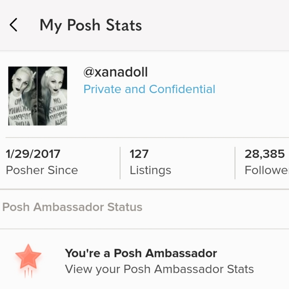 I'm a Poshmark Ambassador Yay!!!😍